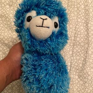 Blue Llama Plush